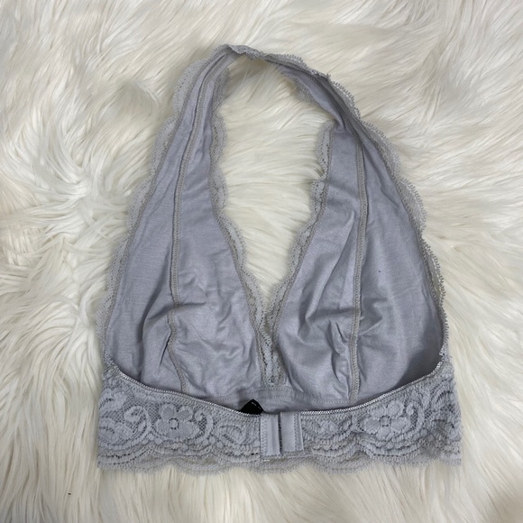 Urban Outfitters Light Grey Lace Bralette - Picture 2 of 3